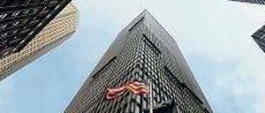 Gut aufgestellt. Die Bank profitierte von der gesunkenen Zahl fauler Kredite. Foto: ddp