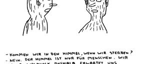 Unheimlich vertraut: Eine Seite aus dem Buch.