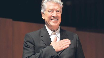Der Trophäensammler: Am Freitag erhielt David Lynch den Kölner Filmpreis, eine Woche später wird ihm in Goslar der Kaiserring verliehen. Foto: dpa