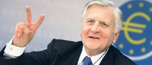 Nach seiner Rede stieg der Euro auf 1,40 Dollar: EZB-Chef Jean Claude Trichet am Donnerstag in Frankfurt am Main. 
