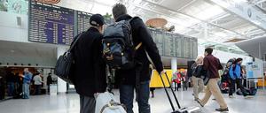 Auf Flugreisende könnte am Mittwoch einiges zukommen.