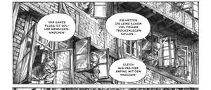 Unheimlich. Eine Seite aus Kreitz' aktuellem Buch „Haarmann“.