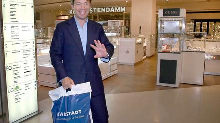 Einkauf abgeschlossen: Milliardär Nicolas Berggruen ist neuer Karstadt-Eigentümer.