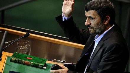 Irans Präsident Ahmadinedschad.