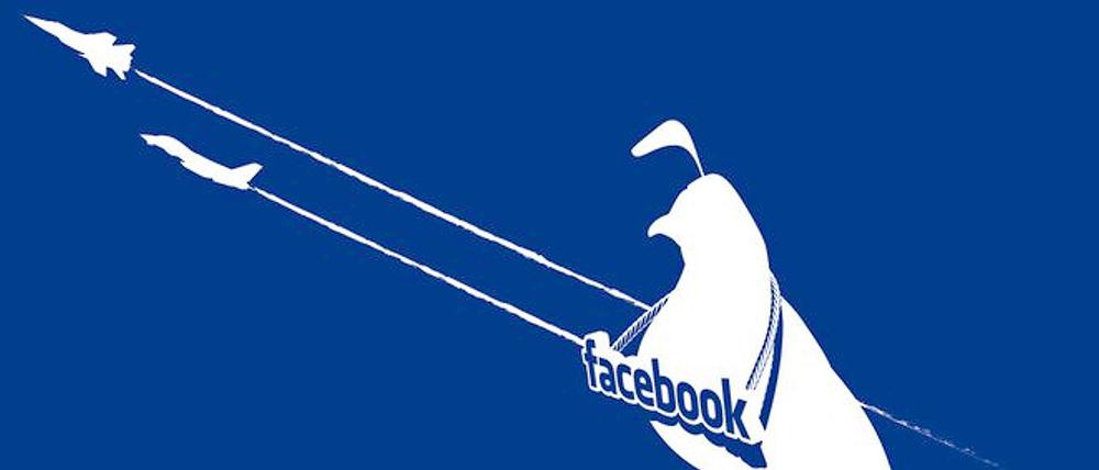 Das Logo der Facebook-Softwareentwickler