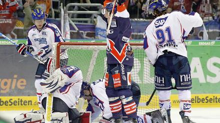 Wieder nicht viel: Die Eisbären sind noch nicht gut in die DEL-Saison gekommen.