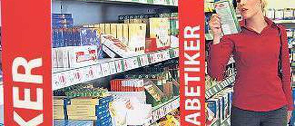 Vor dem Aus. Diabetikerprodukte Foto: Vario