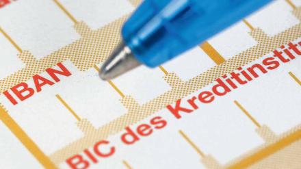 Brüsseler Gedankenspiele. Auch bei Inlandsüberweisungen droht der Abschied von den üblichen Kontonummern.