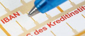 Brüsseler Gedankenspiele. Auch bei Inlandsüberweisungen droht der Abschied von den üblichen Kontonummern.