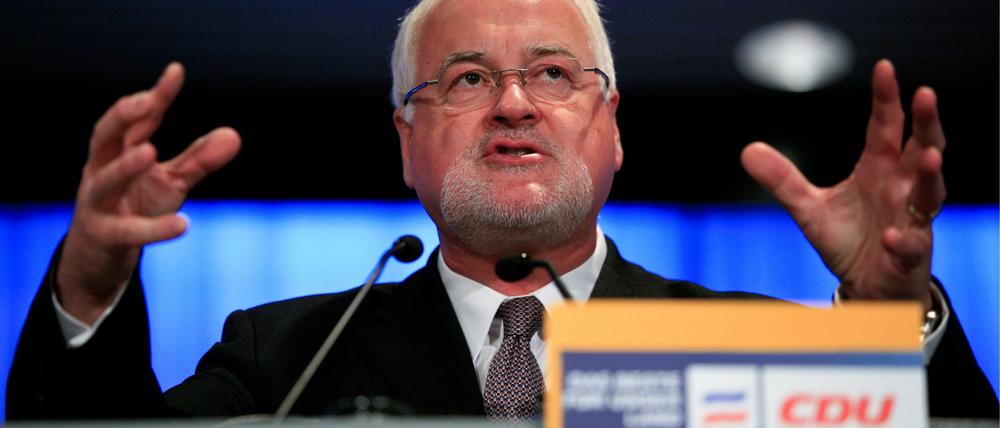 Schleswig-Holsteins Ministerpräsident Peter Harry Carstensen.