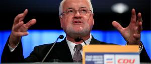 Schleswig-Holsteins Ministerpräsident Peter Harry Carstensen.