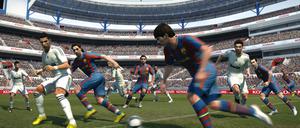 Ballzauberer: Lionel Messi in „Pro Evolution Soccer 20011“.