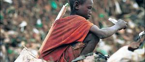 Allein. Nach Schätzungen von Unicef schlagen sich mehr als 100 Millionen verlassener und verstoßener Kinder als Bettler, Diebe und Drogendealer auf den Straßen der Metropolen der Welt durch. Neben Nahrung und Unterkunft fehlt ihnen Bildung. Foto: dapd