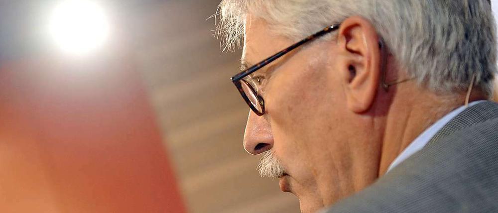Thilo Sarrazin ist der Meinung, dass er nichts falsch gemacht hat.