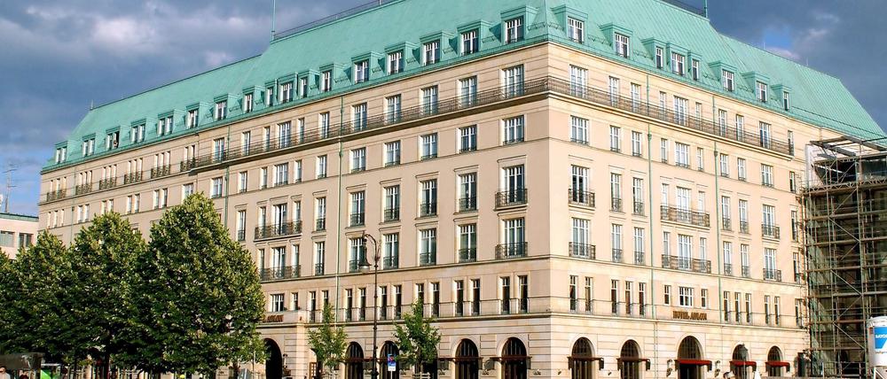 Das Nobel-Hotel Adlon in Berlin-Mitte.