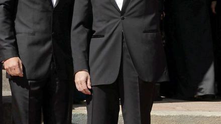 Guido Westerwelle mit Michael Mronz.