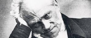 Geist und Gewicht. Arthur Schopenhauer in einer Daguerrotypie von 1852.