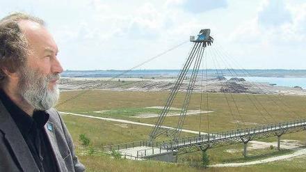 Guten Mutes. IBA-Chef Rolf Kuhn hofft, dass auch bisher nicht verwirklichte Projekte noch realisiert werden, etwa der Steg über den Sedlitzer See sowie ein Lagunendorf. Foto: dpa/ZB