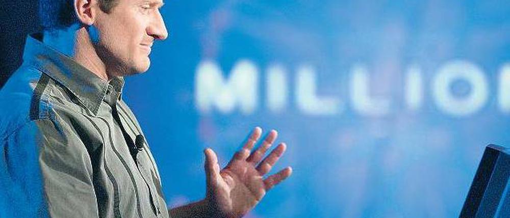 Ganz sicher? Eigene Entscheidungen einzuschätzen, ist eine wichtige Fähigkeit, auch auf dem Weg zum Fernsehmillionär. 