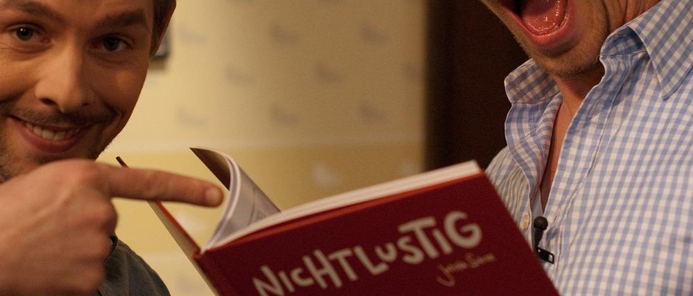 Klaas Heufer-Umlauf (links) und Joko Winterscheidt. 