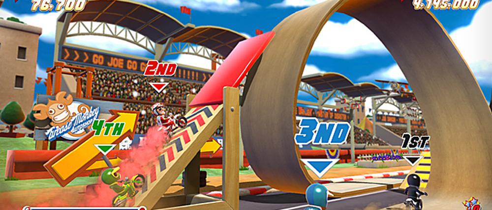 "Joe Danger": Ein Stuntman kennt keine Furcht.