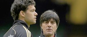 Joachim Löw plant derzeit noch ohne Michael Ballack.