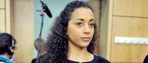 Nadja Benaissa nach der Urteilsverkündung.