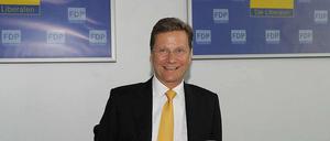 Noch perlt innerparteiliche Kritik an dem FDP-Vorsitzenden, Vizekanzler und Außenminister ab, aber wie lange noch? 