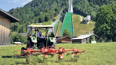 Grüne Spiele? In Garmisch-Partenkirchen hat sich Widerstand gegen die Münchner Olympiabewerbung formiert. Foto: dpa