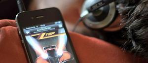 Das Begehrte: Das iPhone von Apple ist ein echtes Kultobjekt.