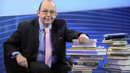 Der Literaturkritiker und Moderator des ARD-Magazins "Druckfrisch", Denis Scheck.