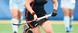 Berliner Hilfe. Auch Rekordnationalspielerin Natascha Keller zählt zum Kader bei der WM in Argentinien. Foto: dpa