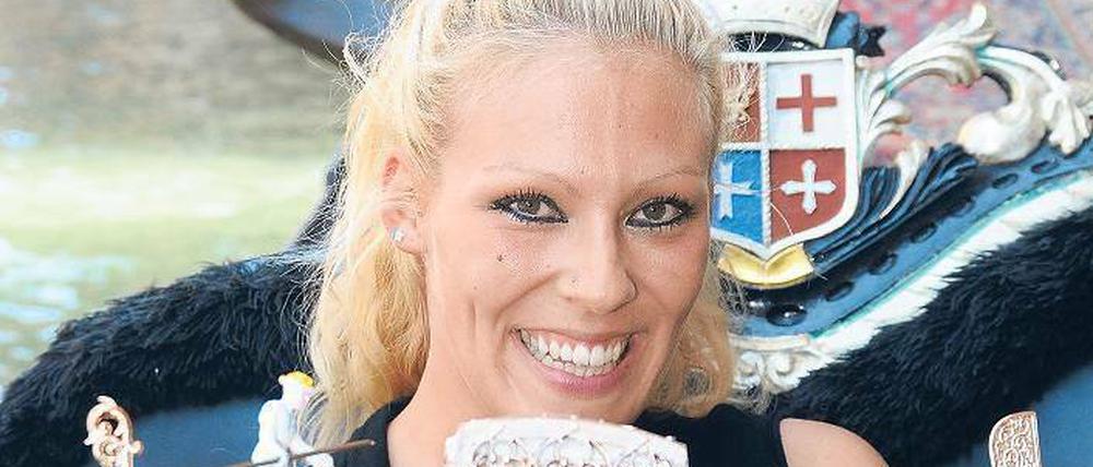 Giorgia Boscolo feiert eine Premier in Venedig.