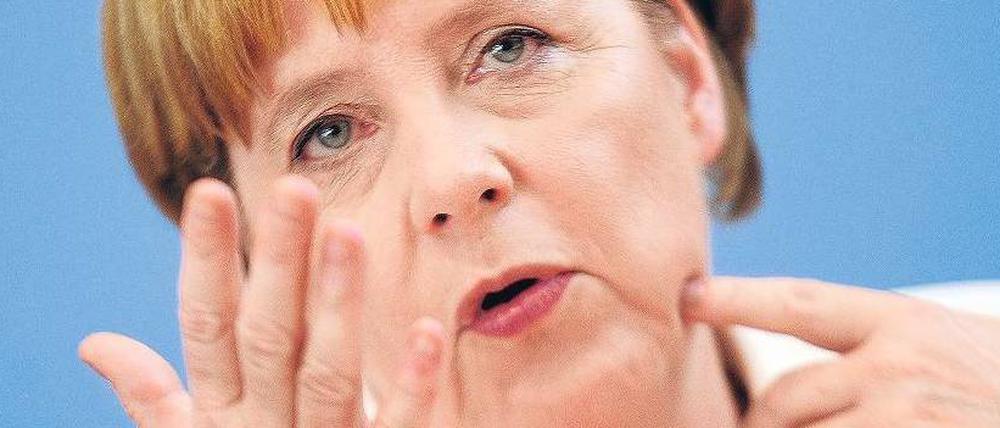Der Alltag beginnt. Für die Zukunft von Bundeskanzlerin Angela Merkel – hier bei einer Pressekonferenz im Juli dieses Jahres – ist die Wegstrecke bis zum nächsten Frühjahr entscheidend.