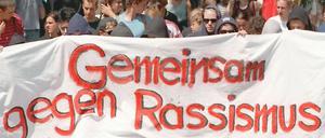 Vor dem Hauptstadtbüro von "Pro Deutschland" in Marzahn wollen Linke am Donnerstag demonstrieren.