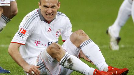 Robbens Verletzung sorgt für Unmut bei den Bayern.