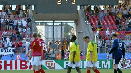 2005 traf Deutschland letztmals auf Brasilien - und verlor wie so oft.
