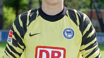 Sascha Burchert ist eigentlich Herthas Ersatztorwart. Gegen Lübars machte er ausnahmsweise als Feldspieler eine gute Figur.