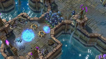 Magie im Spiel: Szene aus „Starcraft II: Wings of Liberty“.