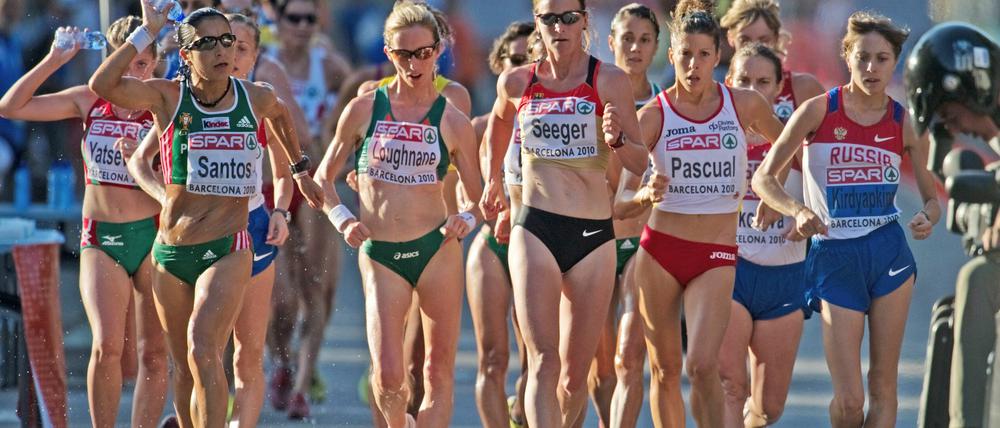 Melanie Seeger (m) erreichte einen starken vierten Platz.