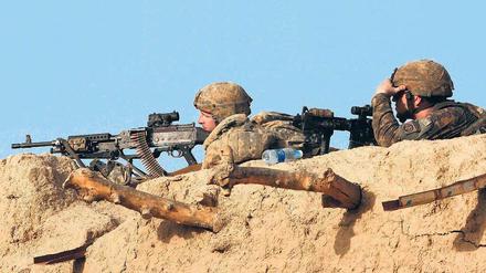 Bilder eines Konflikts.