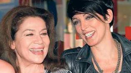 Sind dabei. Hannelore Elsner (l.) und Nena machen sich für Kinder stark. Foto: Eventpress