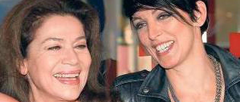 Sind dabei. Hannelore Elsner (l.) und Nena machen sich für Kinder stark. Foto: Eventpress