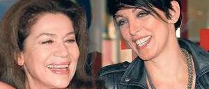 Sind dabei. Hannelore Elsner (l.) und Nena machen sich für Kinder stark. Foto: Eventpress