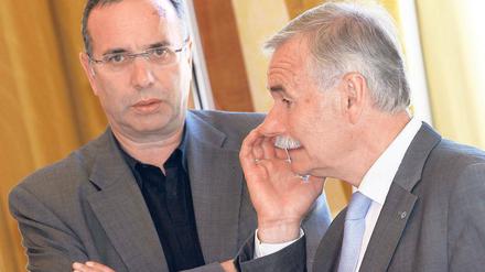 Senator Harald Wolf hält die Lage immer noch für sehr bedrohlich.