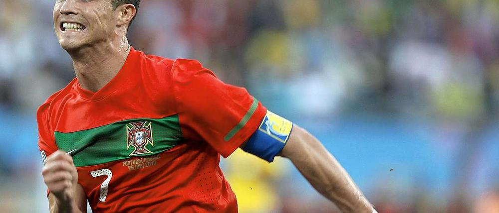 Portugals Hoffungsträger: Cristiano Ronaldo 