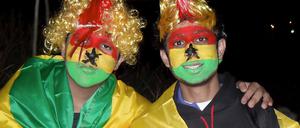 Junge Ghana-Fans.