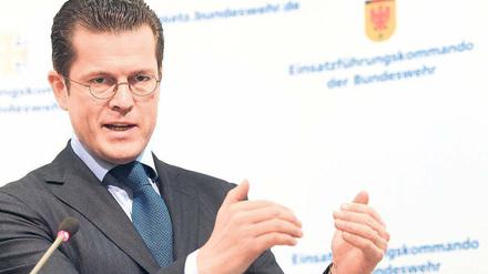 Verteidigungsminister Karl-Theodor zu Guttenberg.