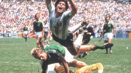 Maradona gegen Deutschland.