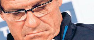 Da schlägt's Dich nieder. Mit Capello fliegt ein weiterer Italiener aus dem Turnier.